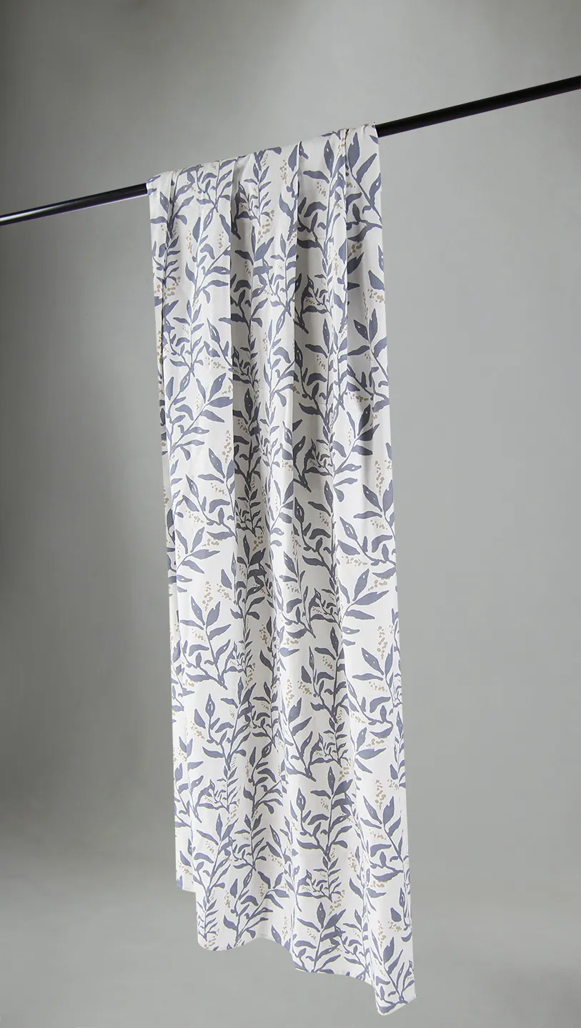 Gardiner - Bomuldsgardin Katri (blå)