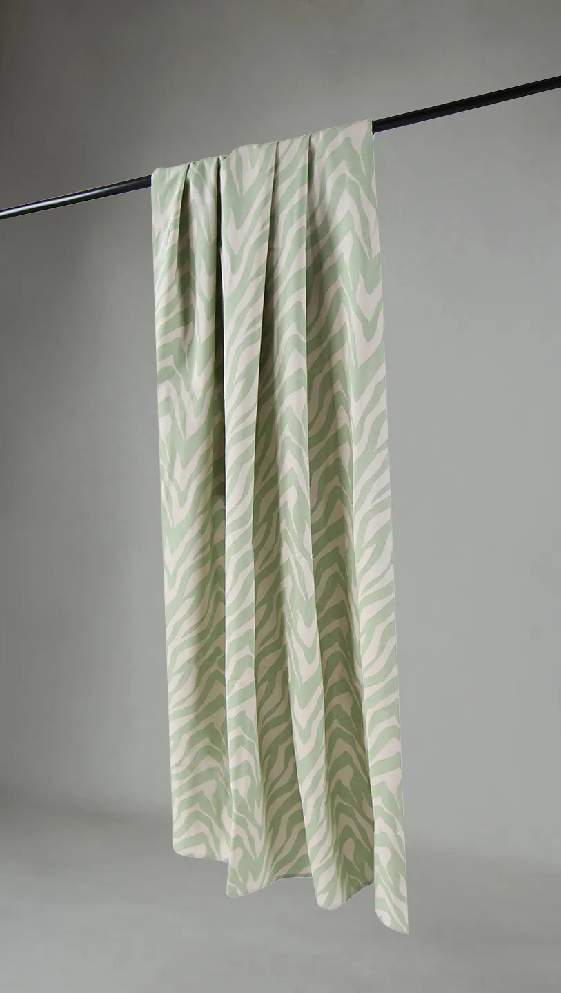 Gardiner - Bomuldsgardin Laura (grøn)