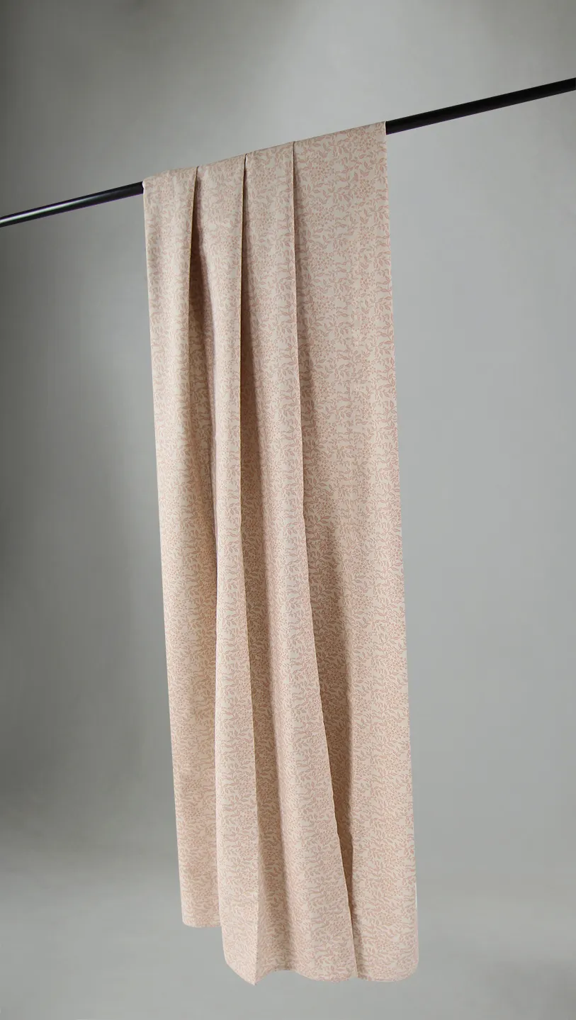 Gardiner - Bomuldsgardin Lilja (beige)