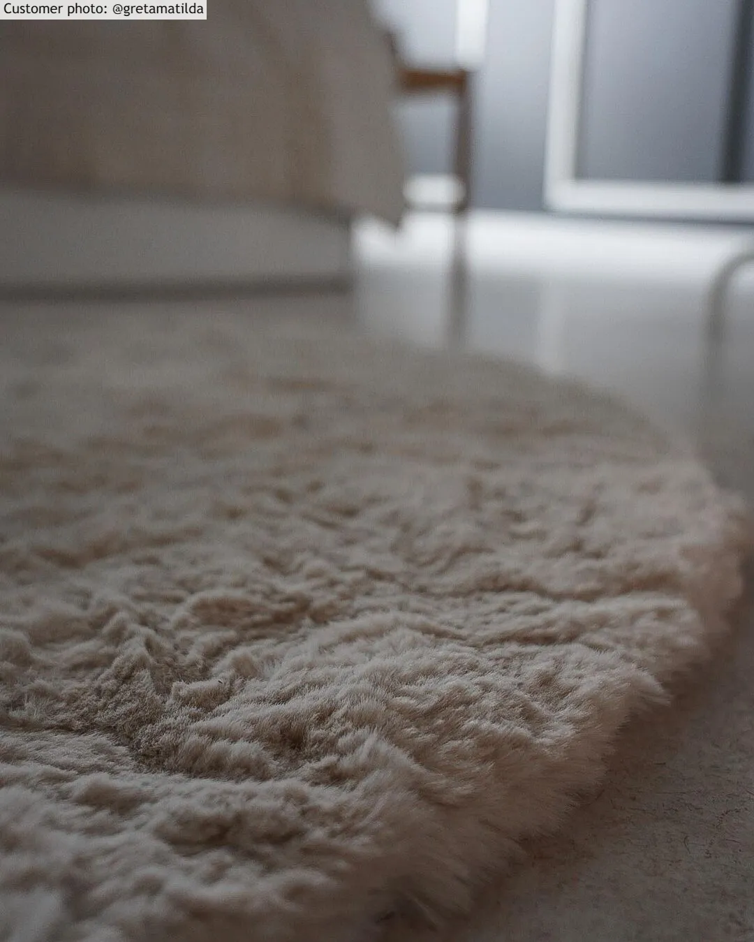 Runde tæpper - Monti (offwhite)