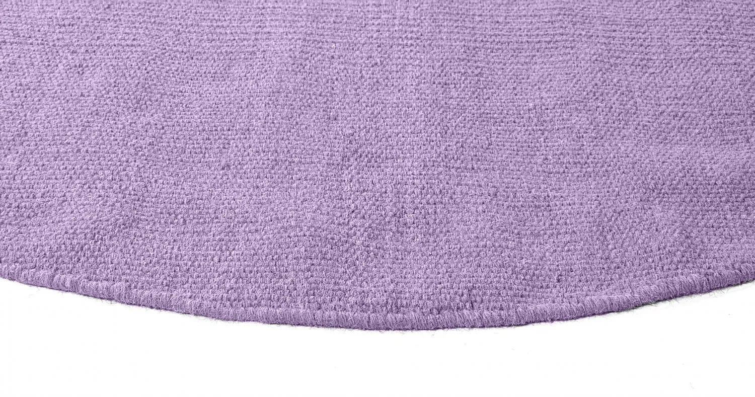 Runde tæpper - Hamilton (lilla)