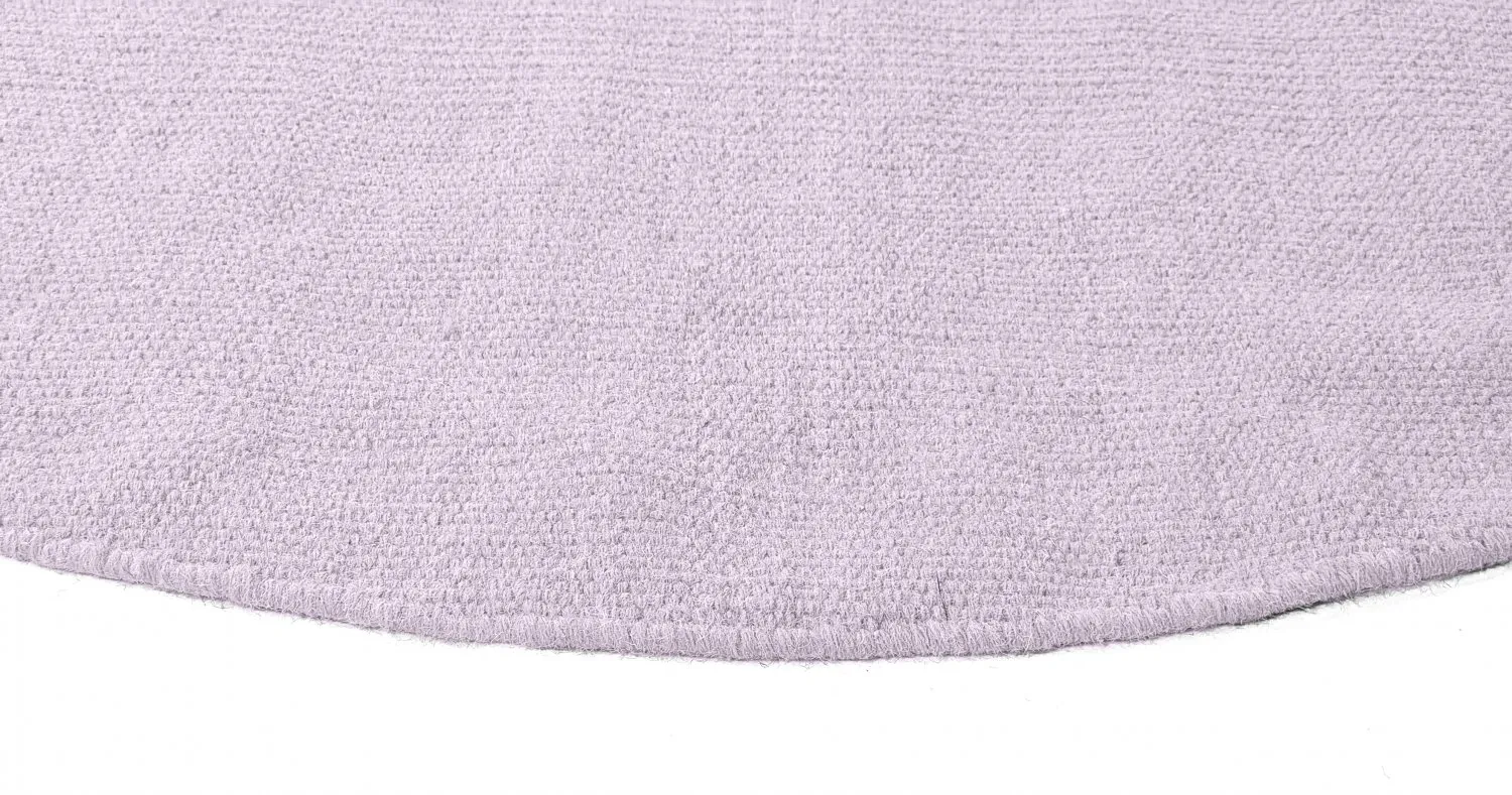 Runde tæpper - Hamilton (lys lilla)