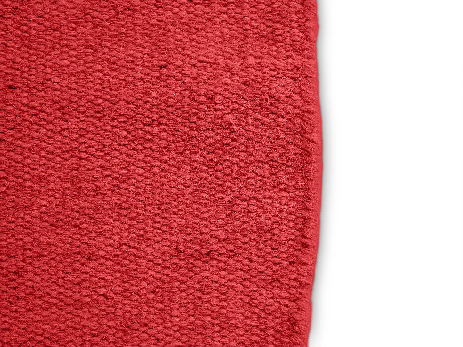 Runde tæpper - Hamilton (Flame Scarlet)