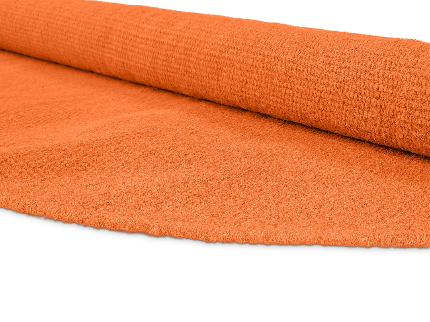 Runde tæpper - Hamilton (Orange Peel)