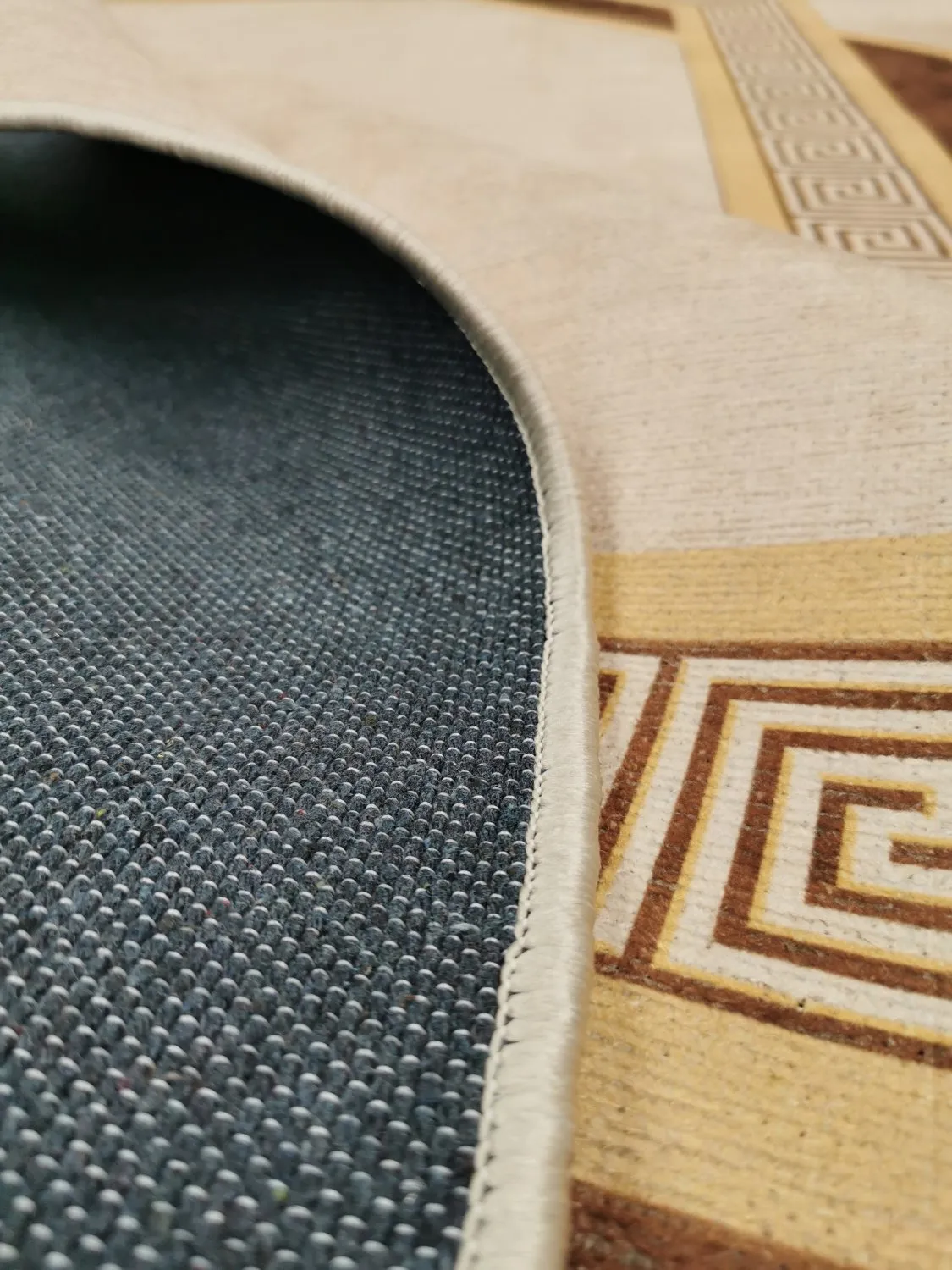 Wilton-tæppe - Olympia (beige/brun)