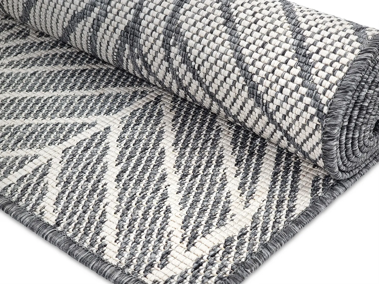 Tæpper til indendørs/udendørs brug - Harvey (grå)