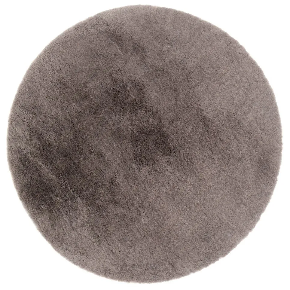 Runde tæpper - Cloud Super Soft (antracit)