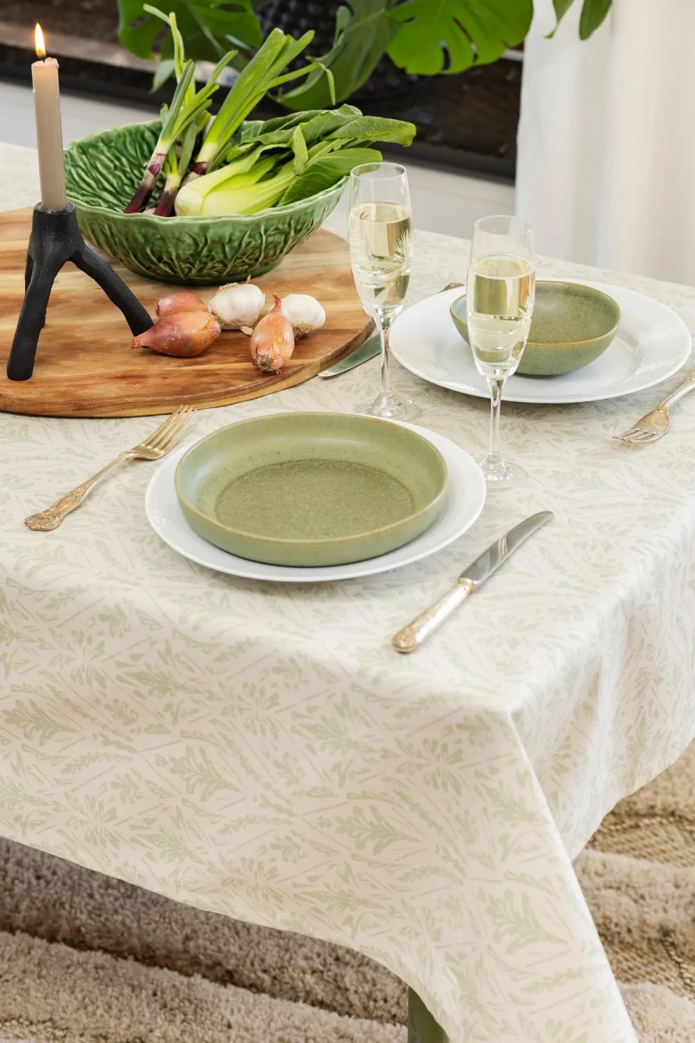 Bomuldsdug Helmi (grøn)