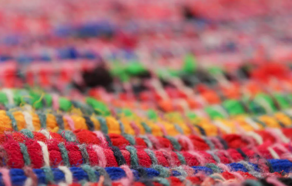 Kludetæppe - Home (multi)