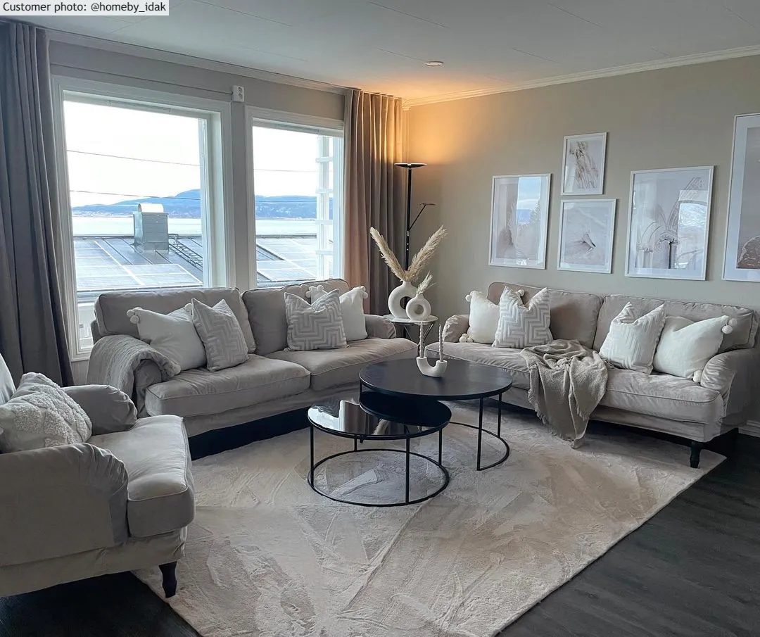 Ryatæpper - Aranga Super Soft Fur (beige)