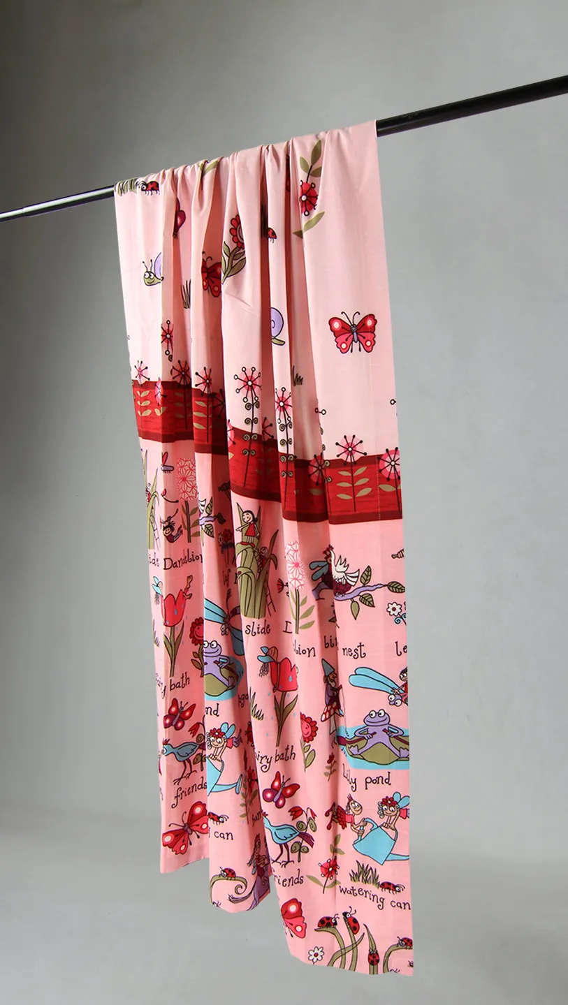 Gardin - Pink Friends (lyserød)