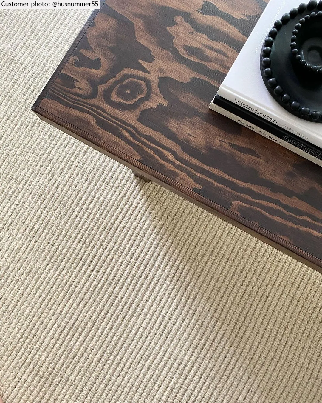 Uldtæppe - Coastal (creme)