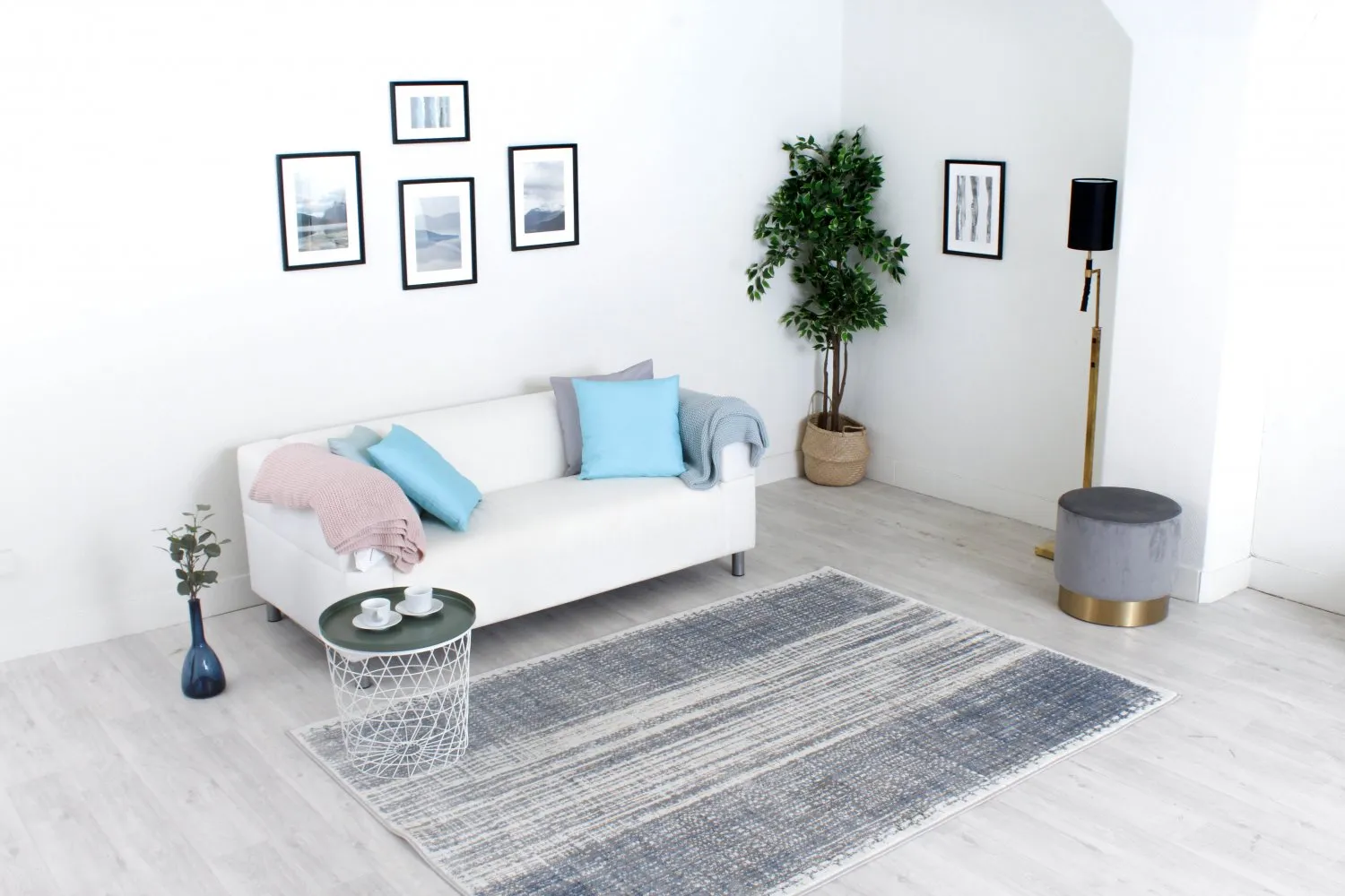 Wilton-tæppe - Gudena (grå)