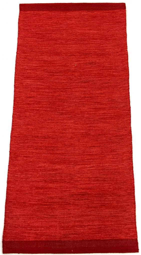 Kludetæppe - Slite (rød)