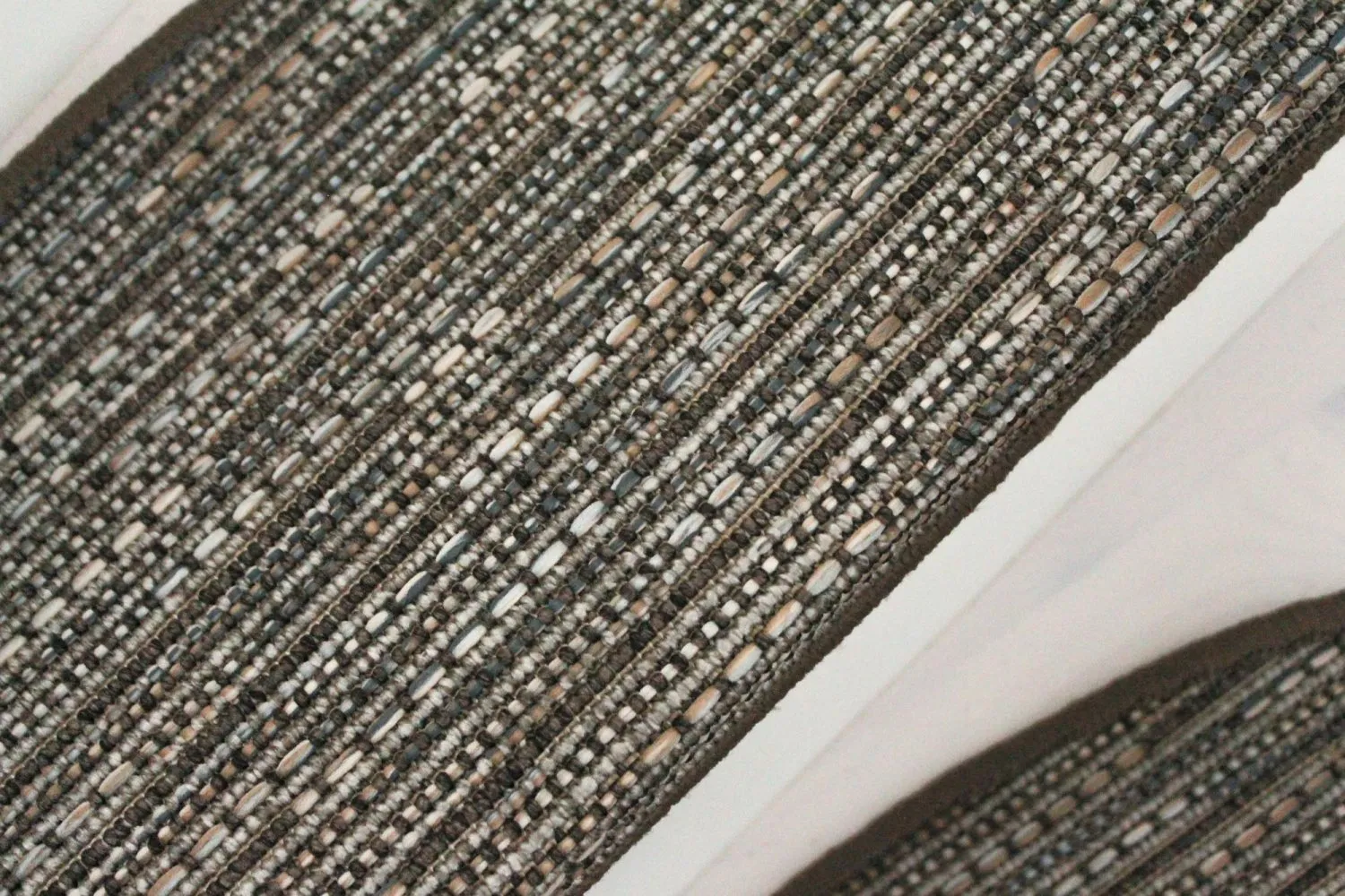 Trappe-tæppe - Sylt 28 x 65 cm (grå mix)