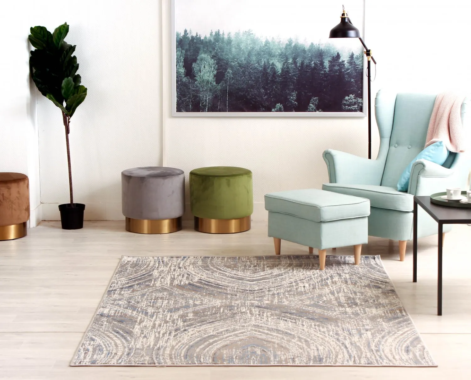 Wilton-tæppe - Sotra (multi)