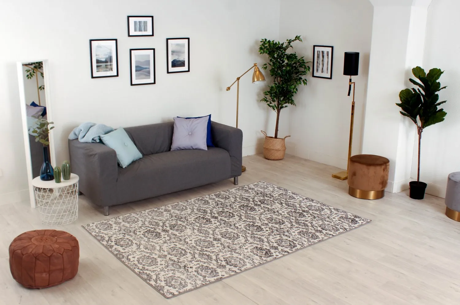 Wilton-tæppe - Geiran (multi)