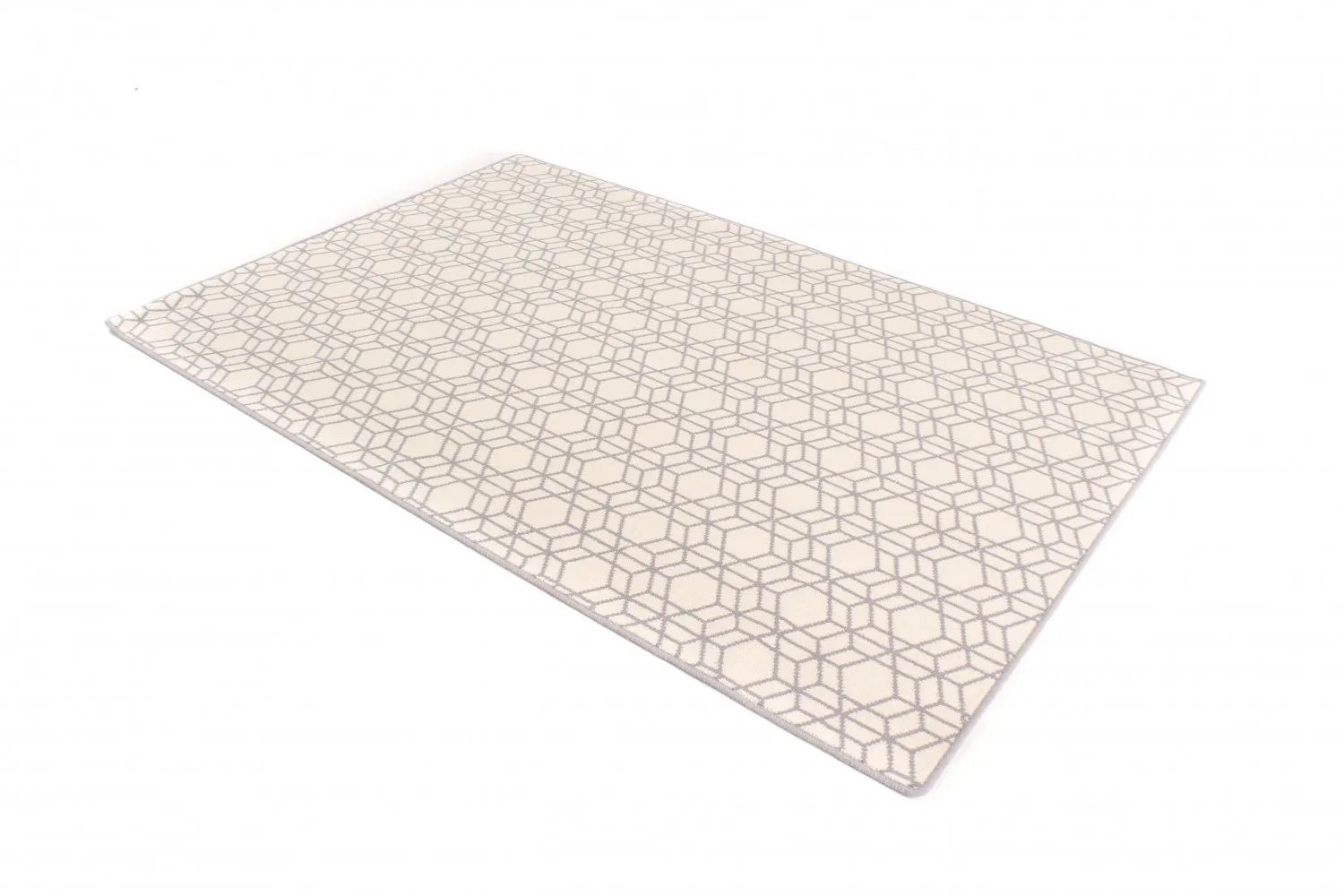 Uldtæppe - Emprint (hvid)