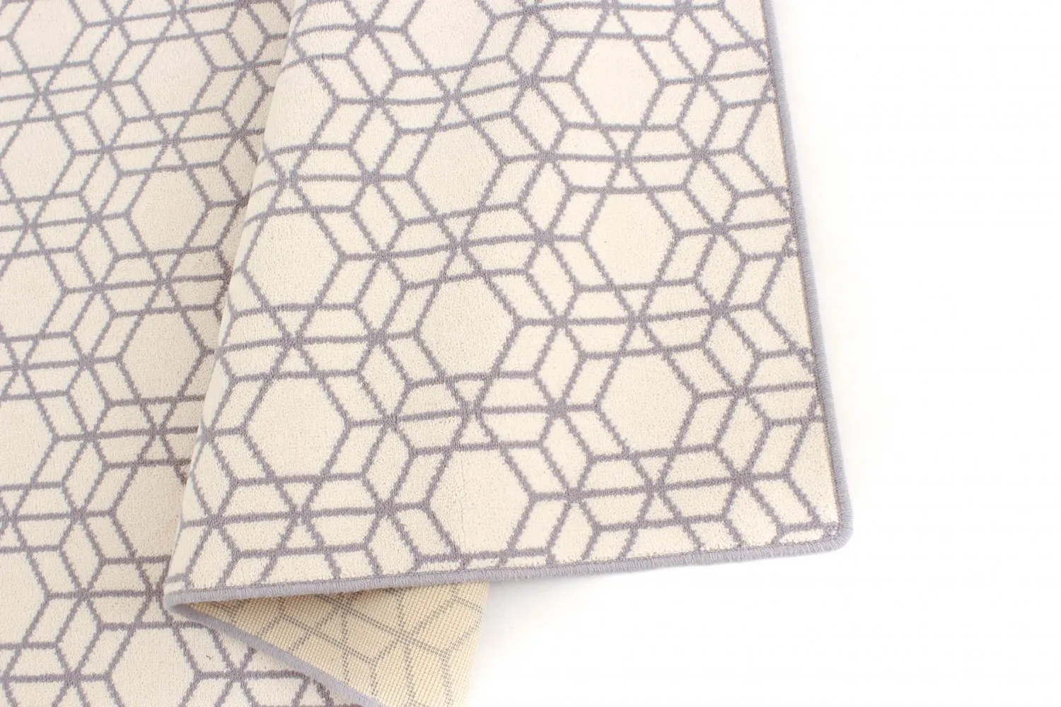 Uldtæppe - Emprint (hvid)