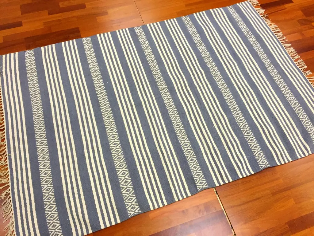 Kludetæppe - Ystad (grå)