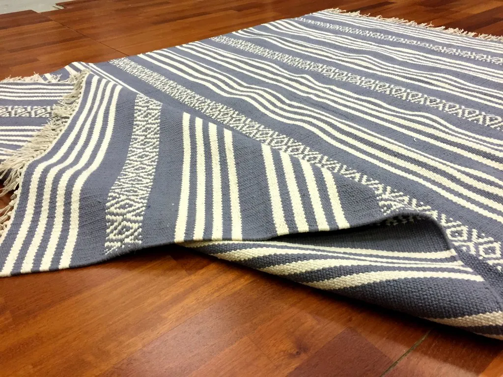 Kludetæppe - Ystad (grå)