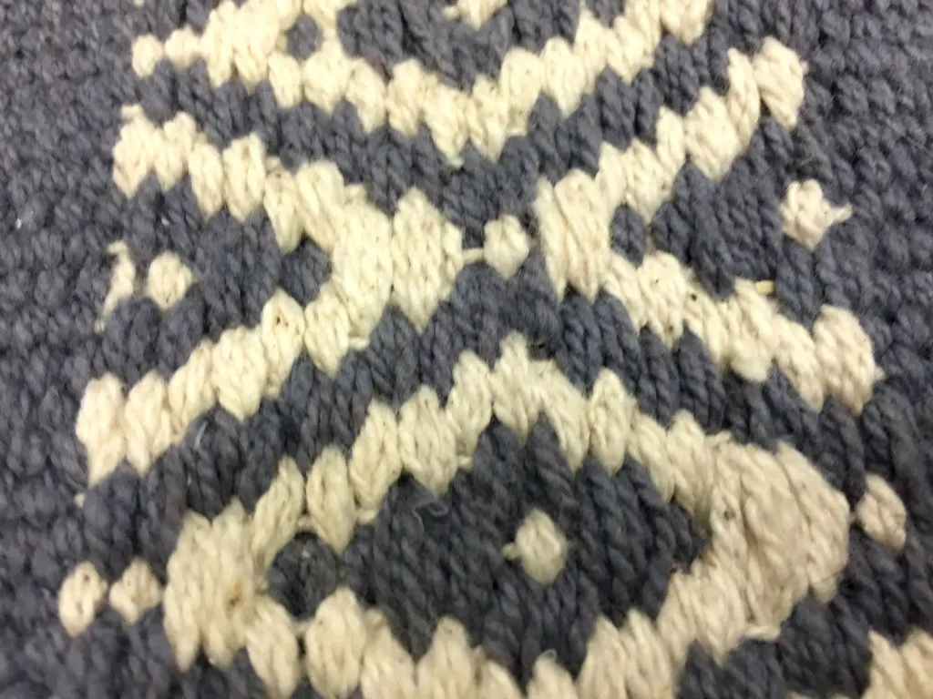 Kludetæppe - Ystad (grå)