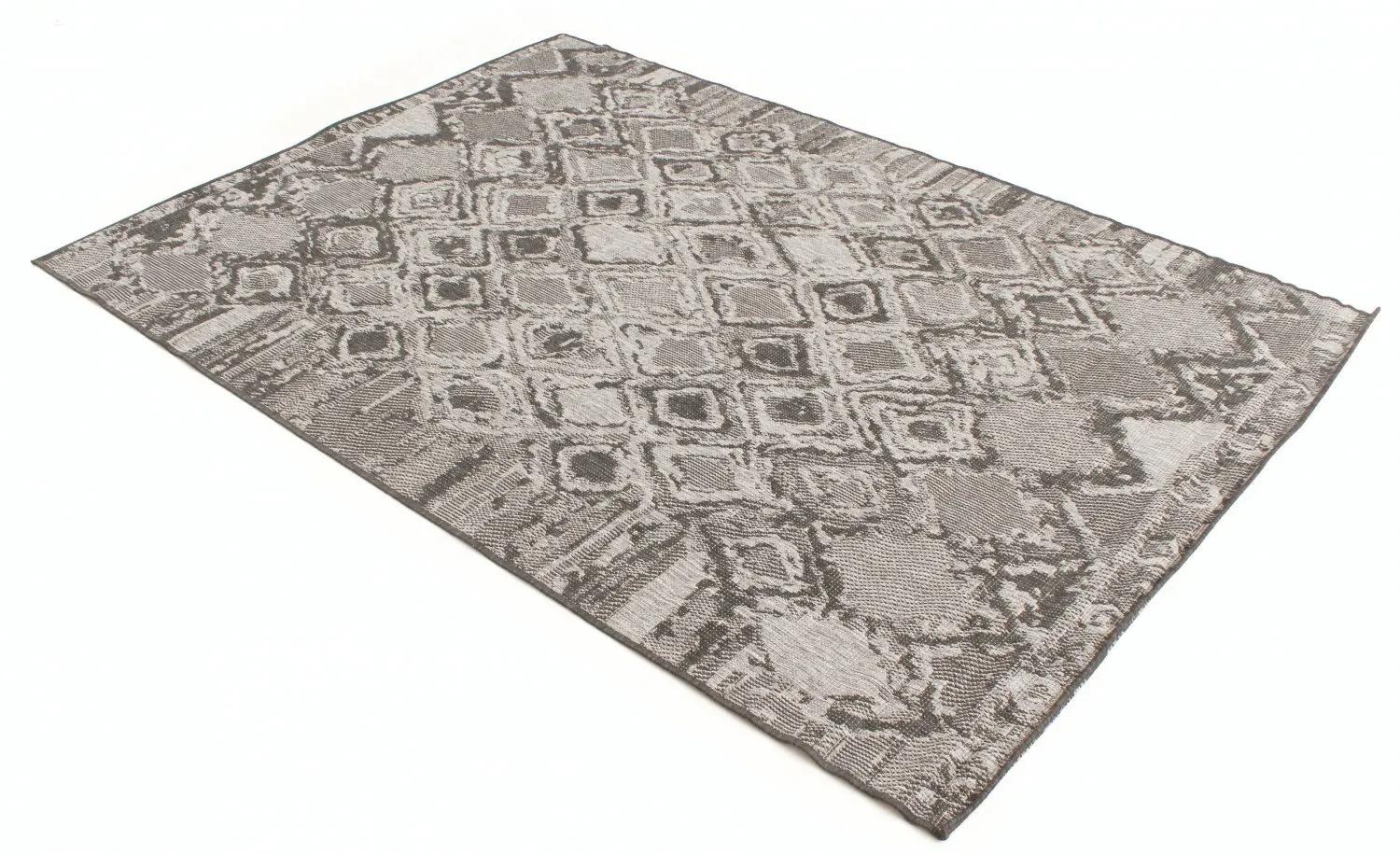 Tæpper til indendørs/udendørs brug - Brussels Night (grå)