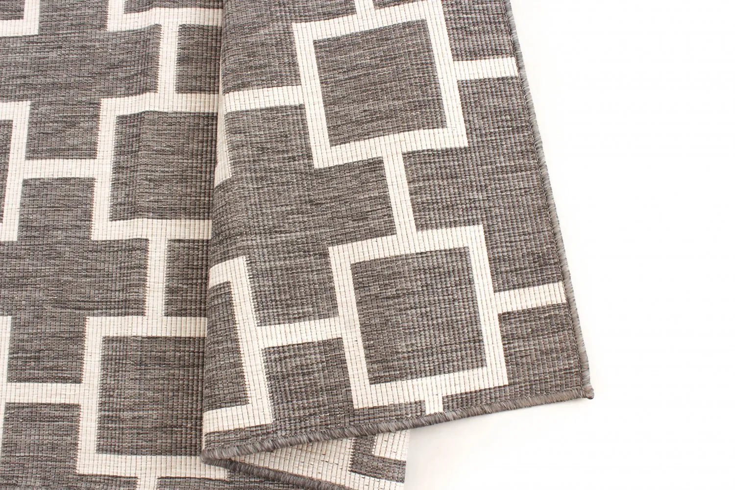 Tæpper til indendørs/udendørs brug - Brussels Silver (grå)