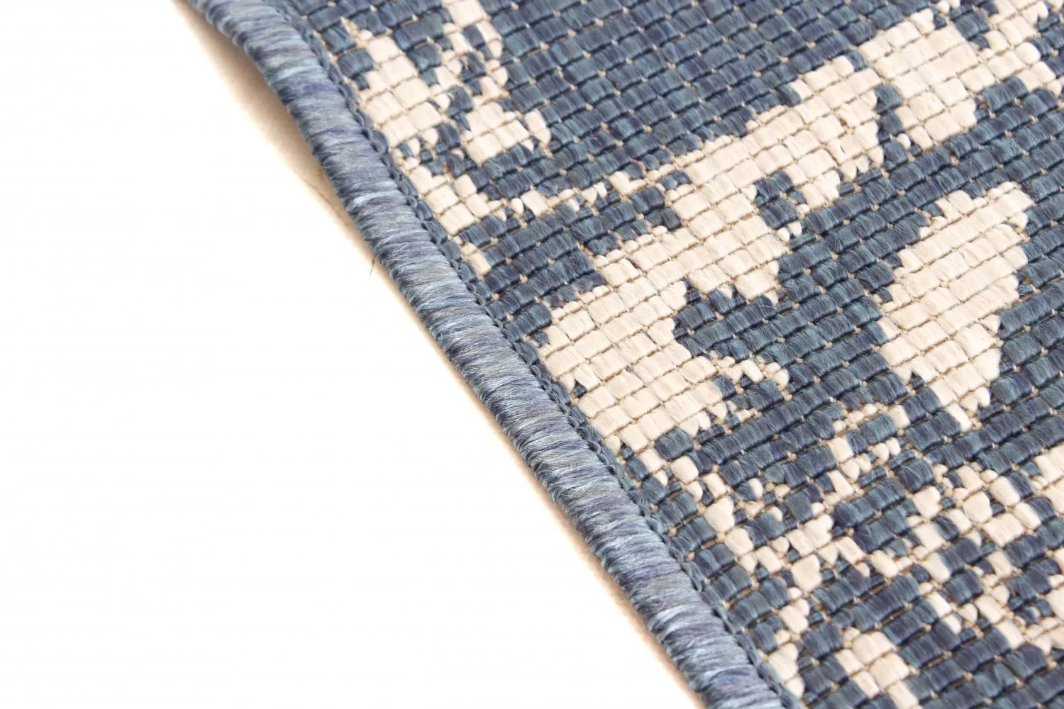 Tæpper til indendørs/udendørs brug - Brussels Ocean (blå)