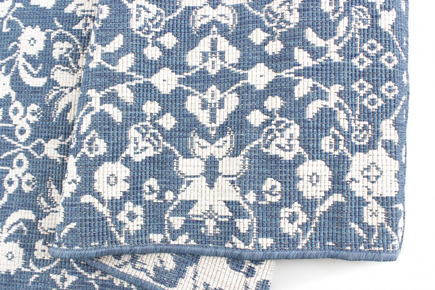 Tæpper til indendørs/udendørs brug - Brussels Ocean (blå)