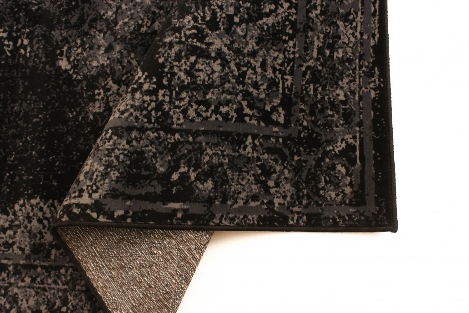 Wilton-tæppe - Peking (sort)