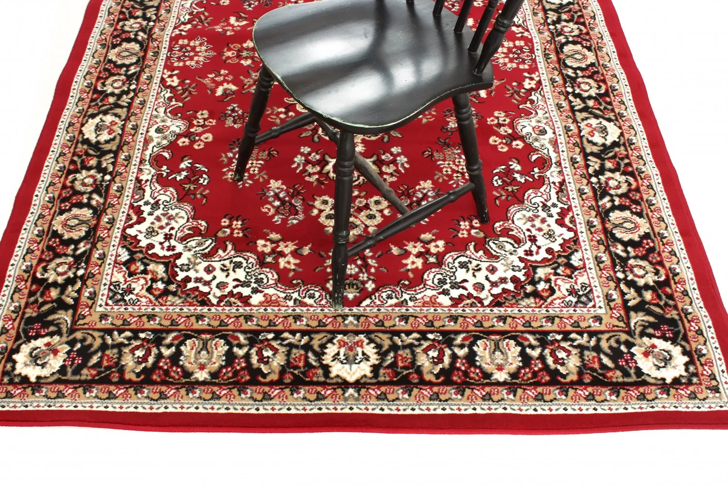 Wilton-tæppe - Peking (rød)