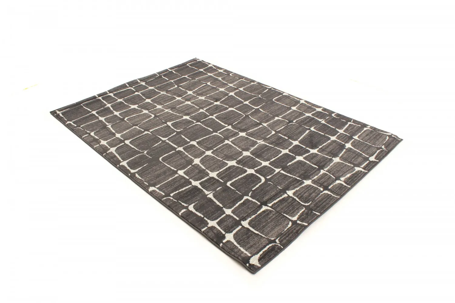 Wilton-tæppe - Florence Cross (grå)