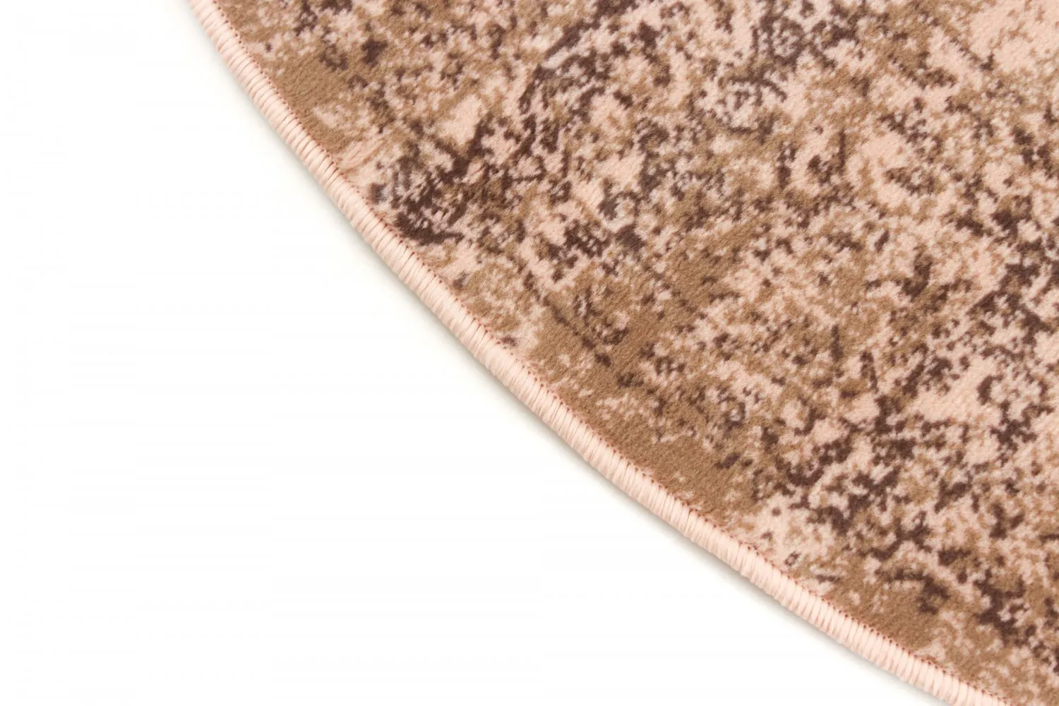 Rundt tæppe - Peking Royal (lyserød)