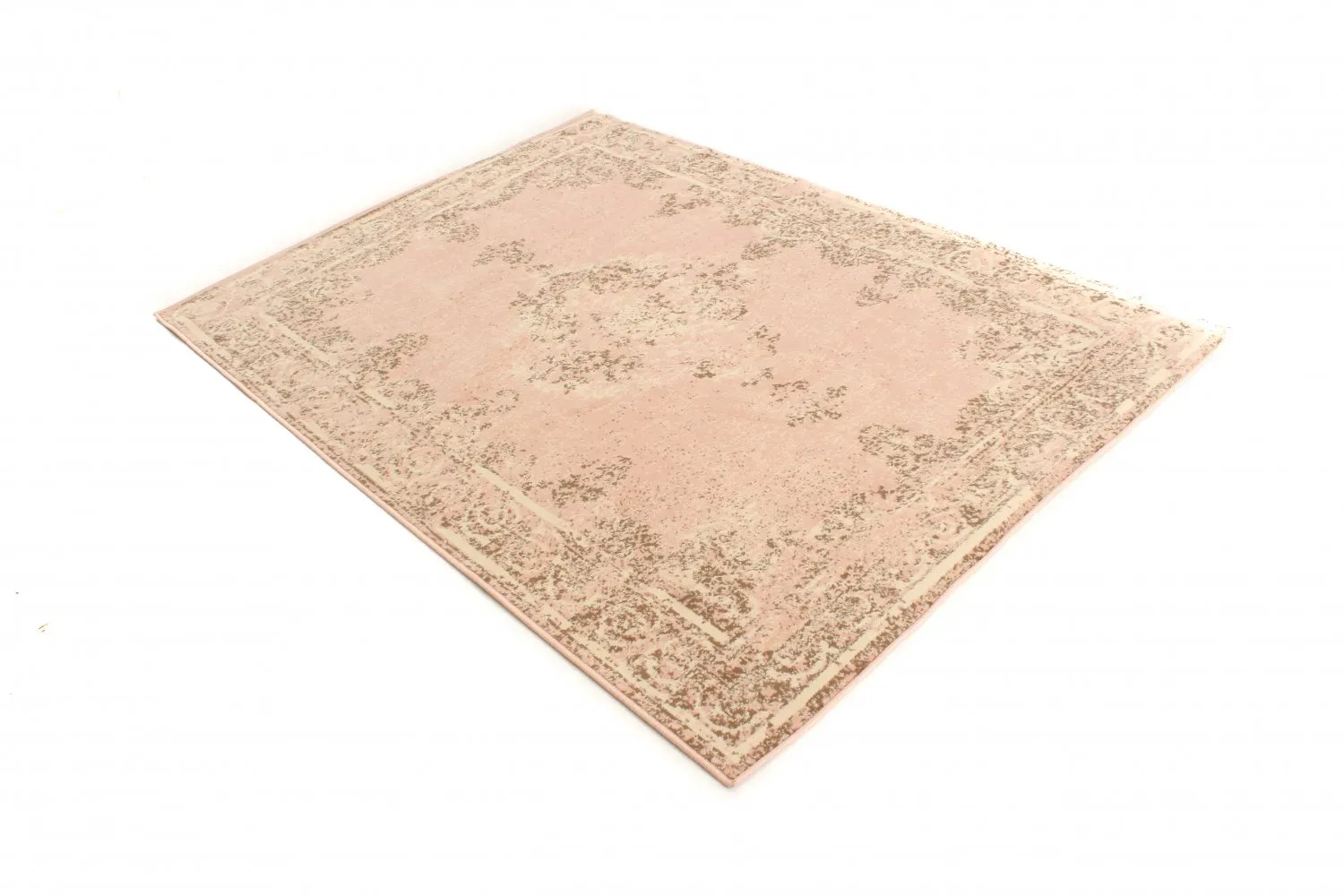 Wilton-tæppe - Peking (lyserød)