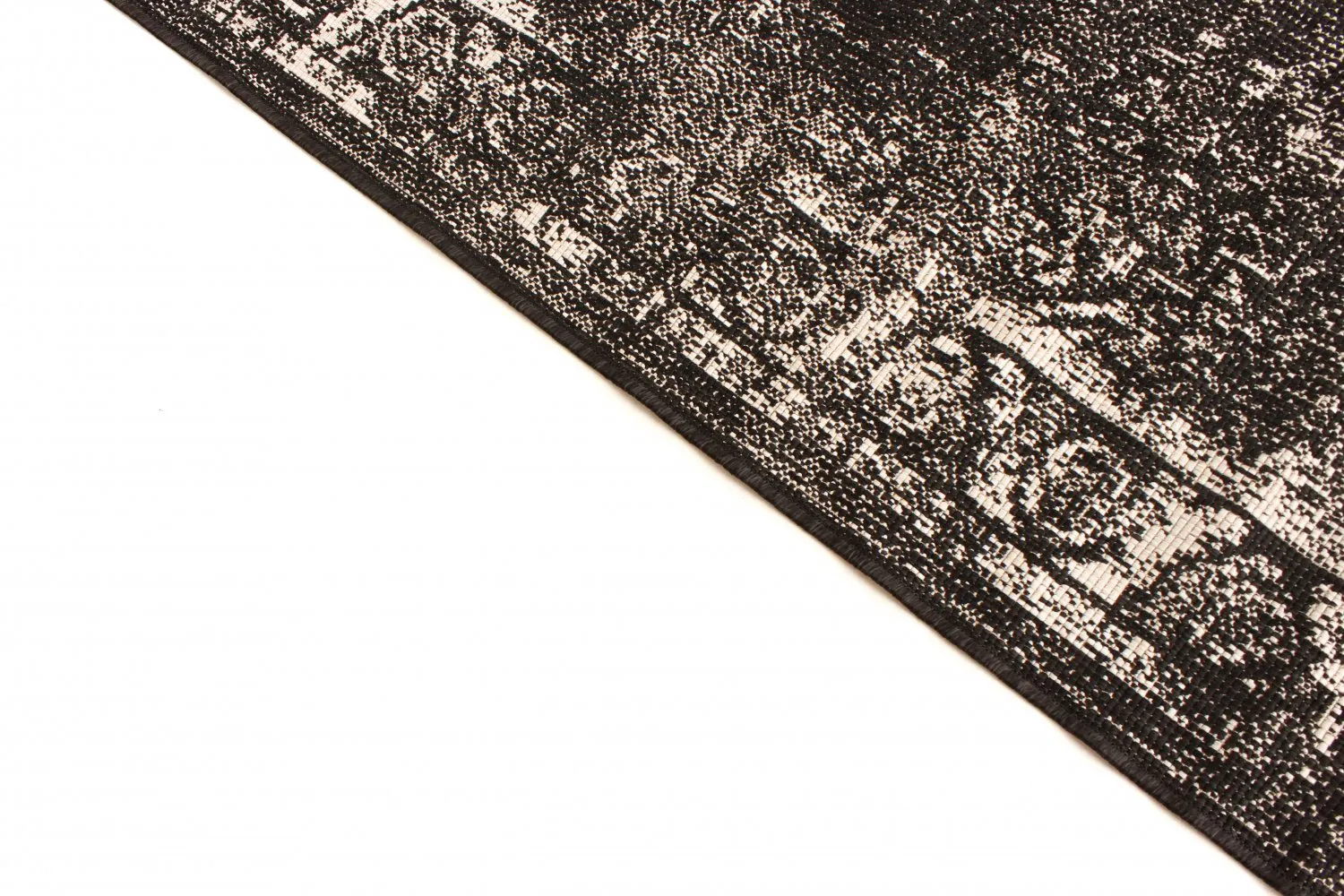 Tæpper til indendørs/udendørs brug - Brussels Weave (sort)