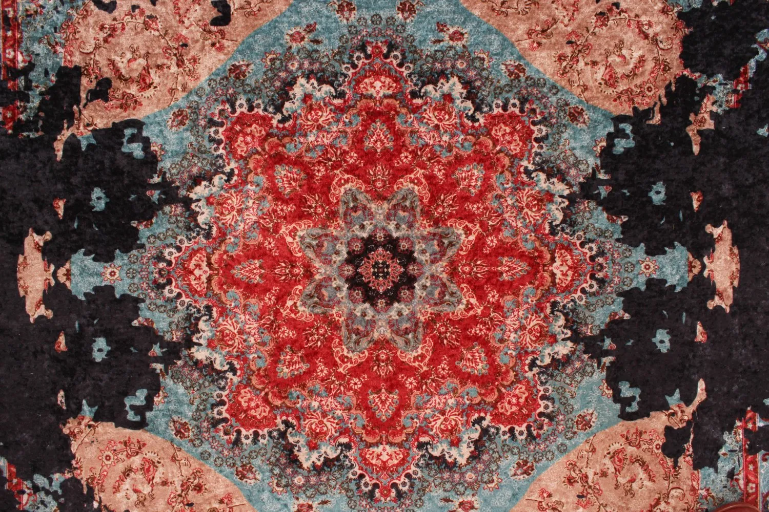 Wilton-tæppe - Murzuk (blå)