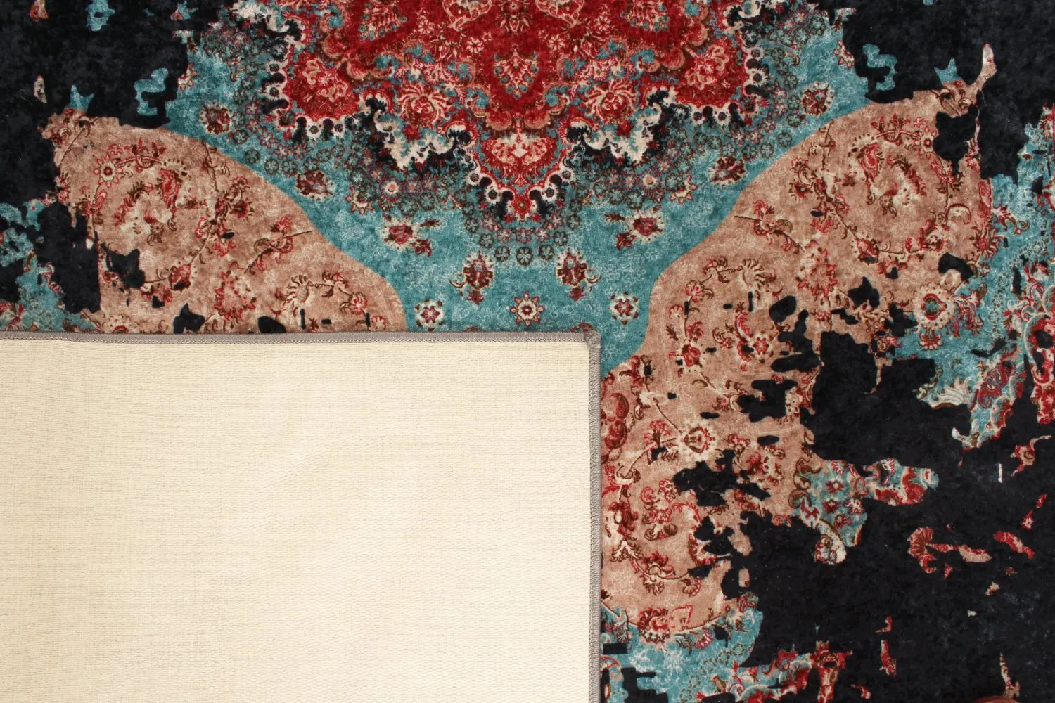 Wilton-tæppe - Murzuk (blå)