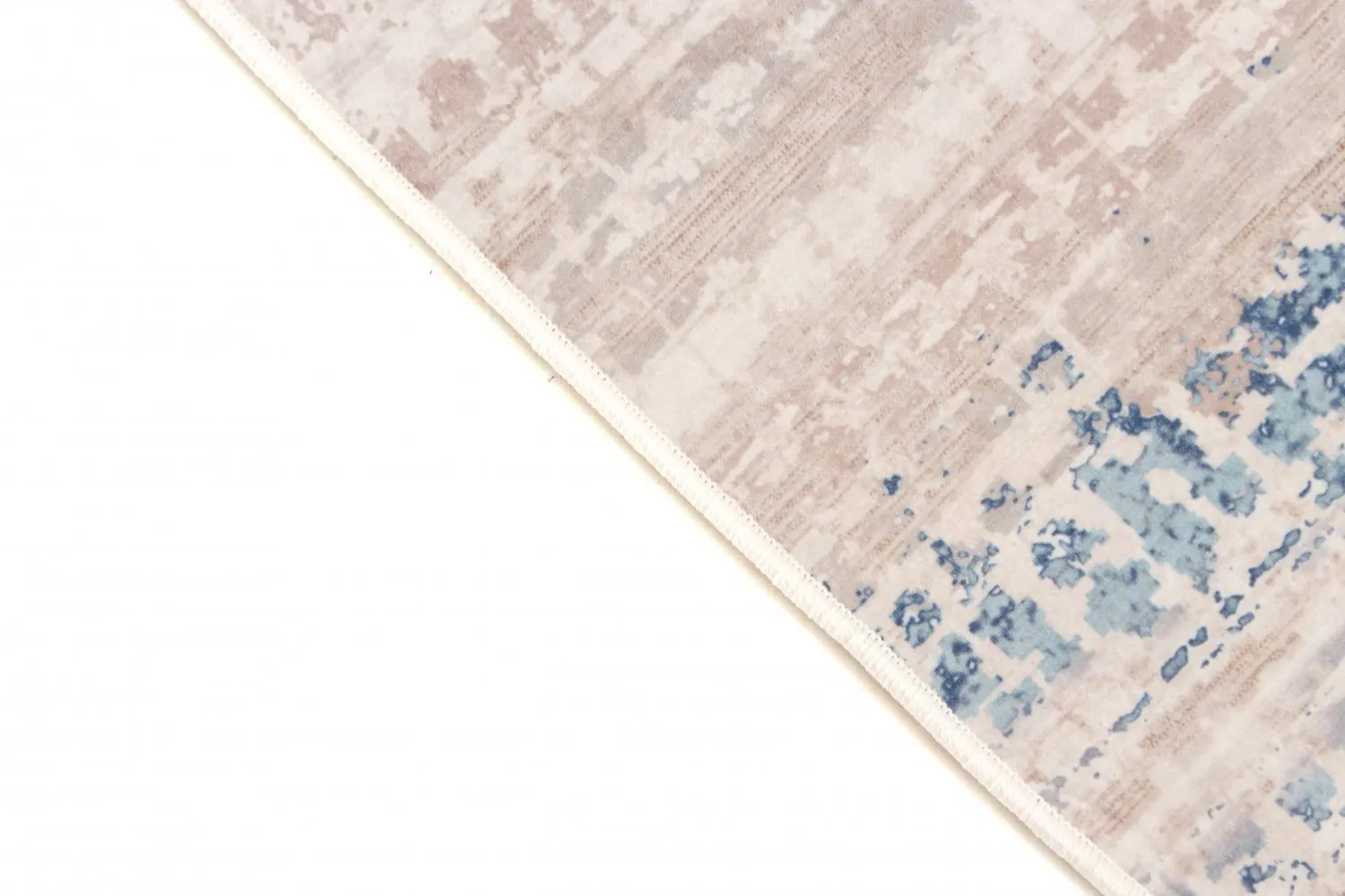 Wilton-tæppe - Yafran (blå)