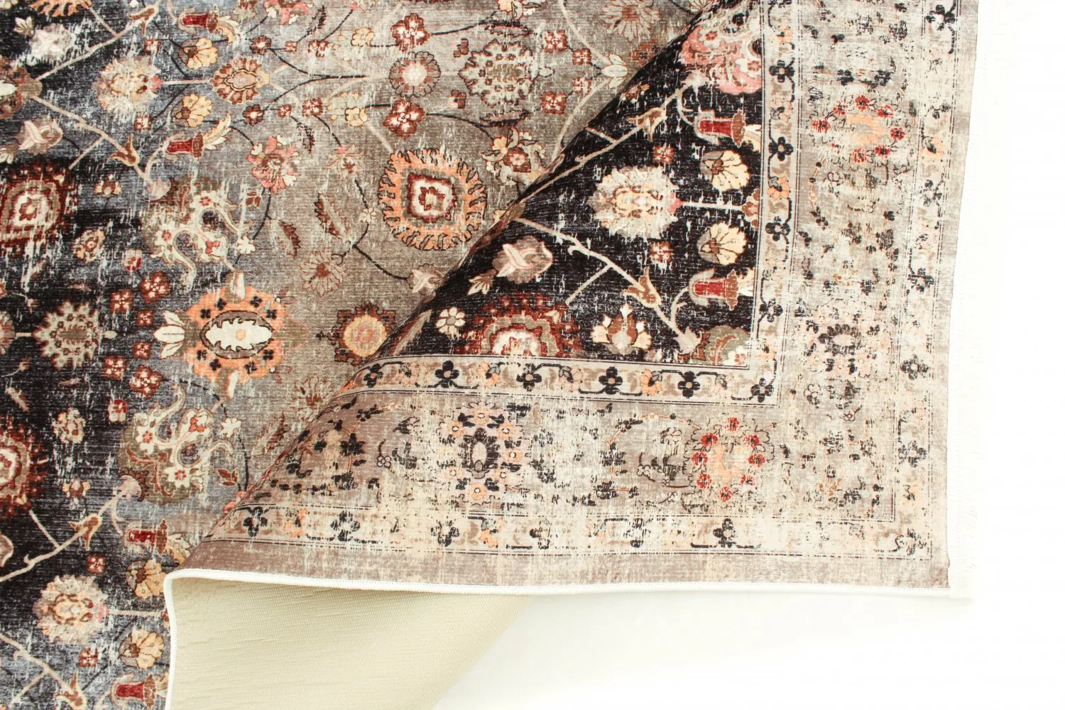 Wilton-tæppe - Bouhjar (beige/multi)