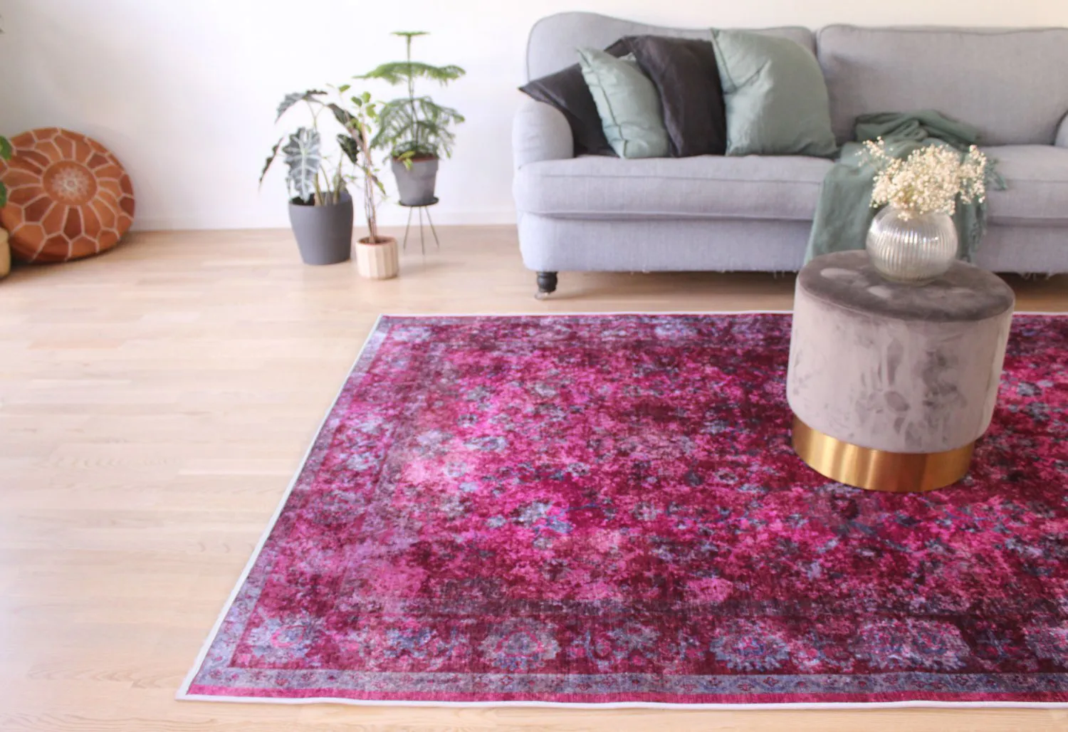 Wilton-tæppe - Gombalia (lilla)