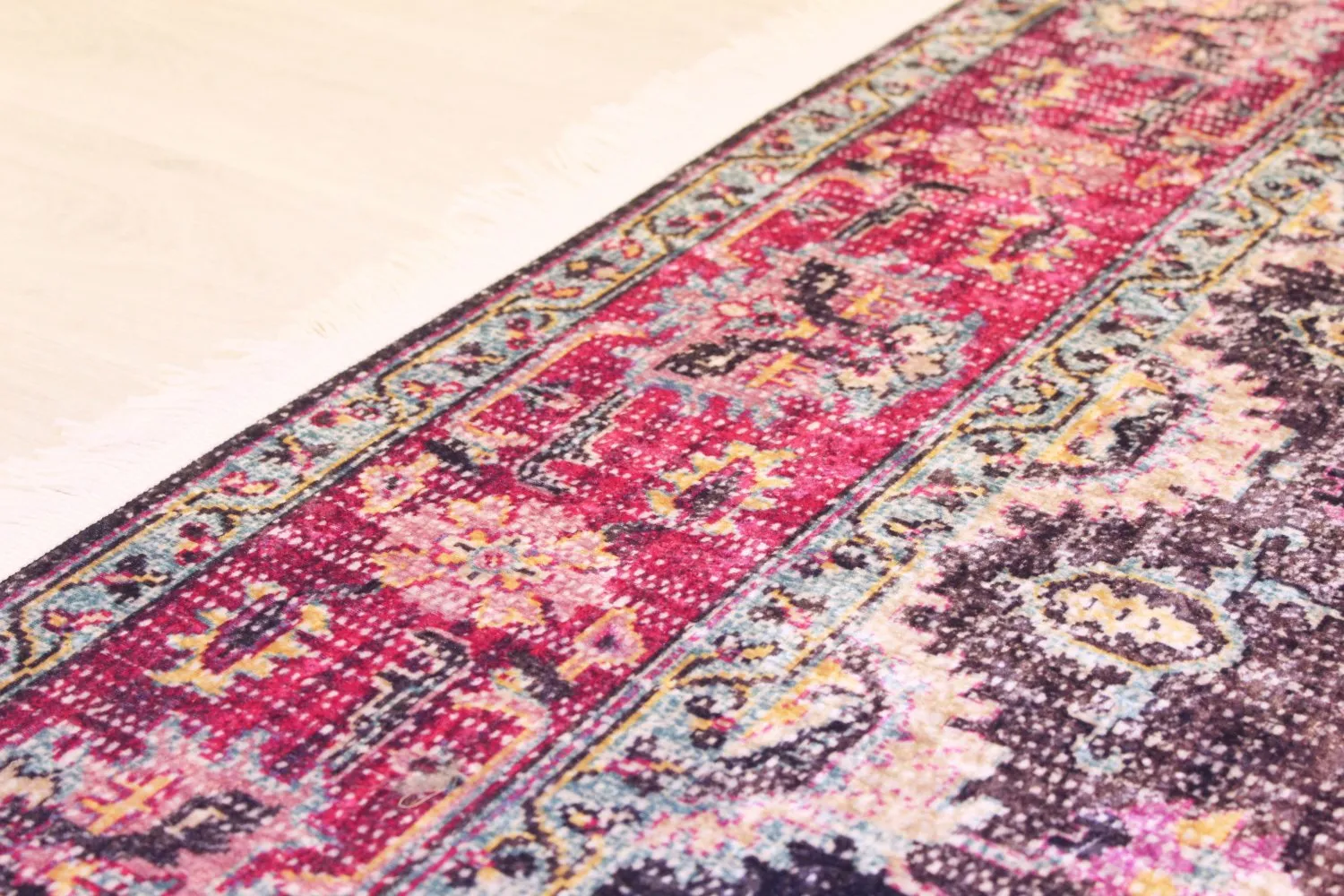 Wilton-tæppe - Siliana (lyserød)