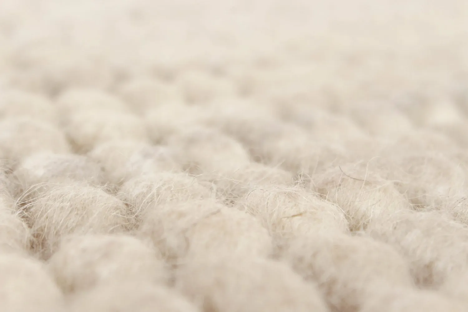 Uldtæppe - Avafors Wool Bubble (beige)