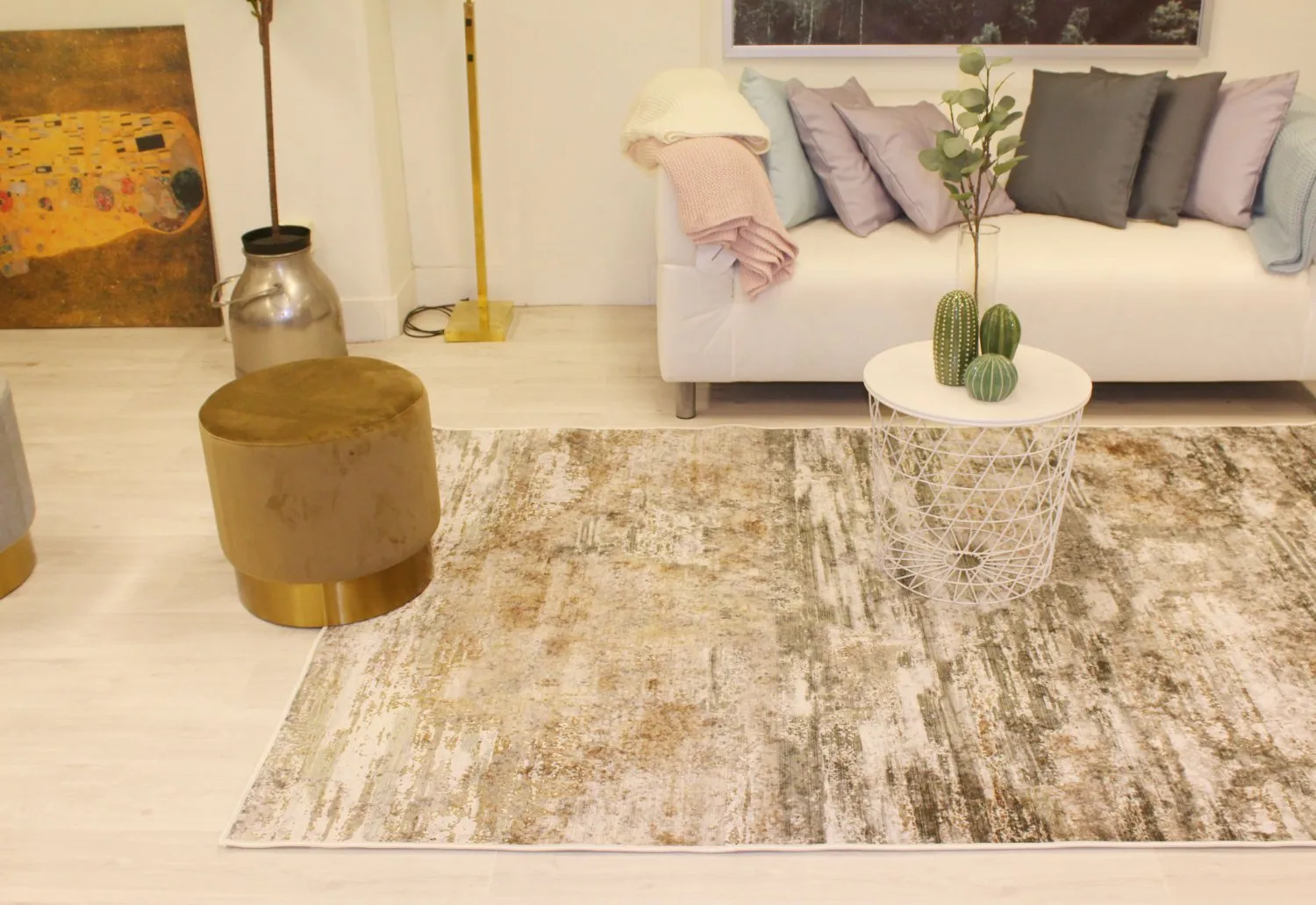 Wilton-tæppe - Ben Arous (grøn)