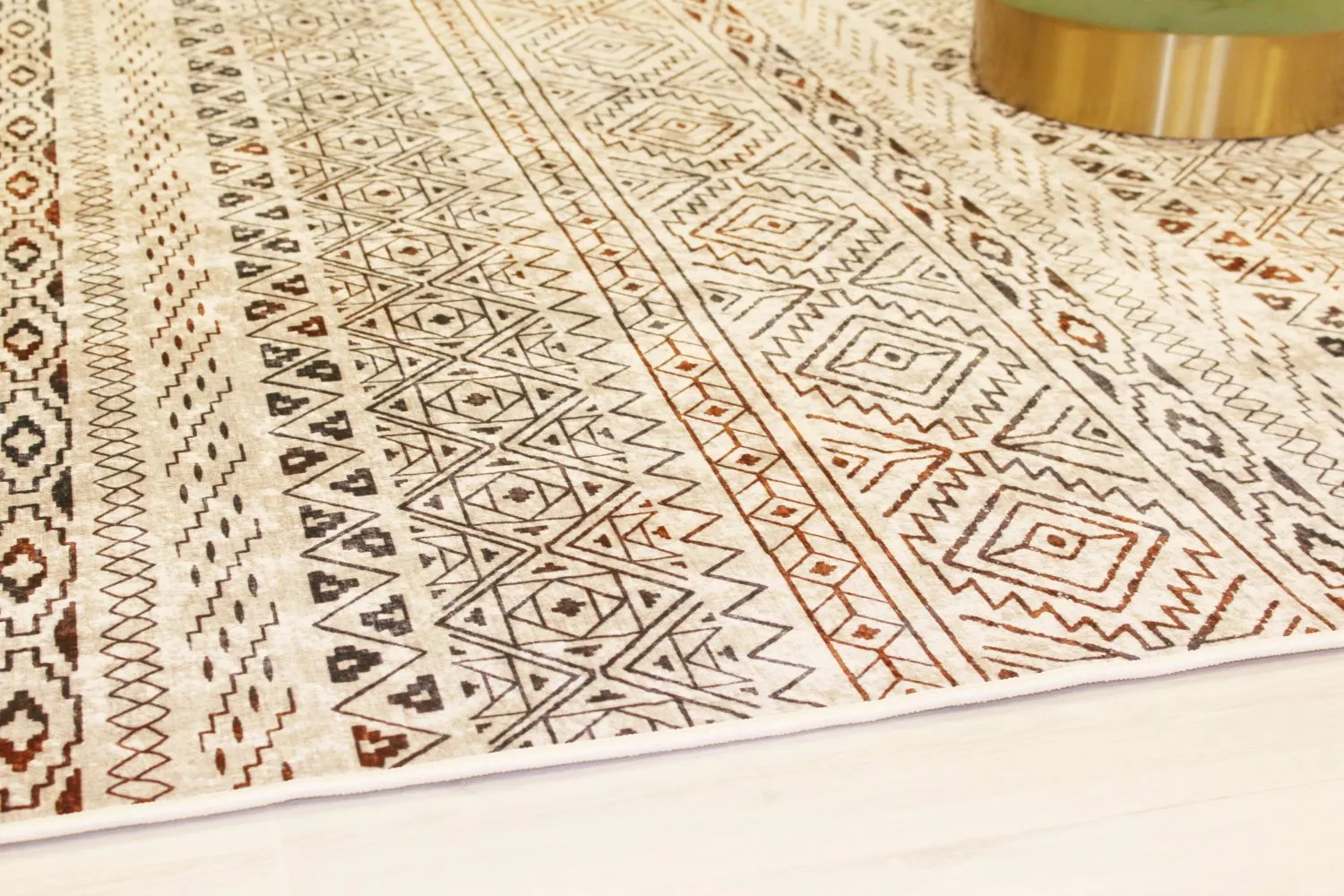 Rundt tæppe - Goulette (multi)