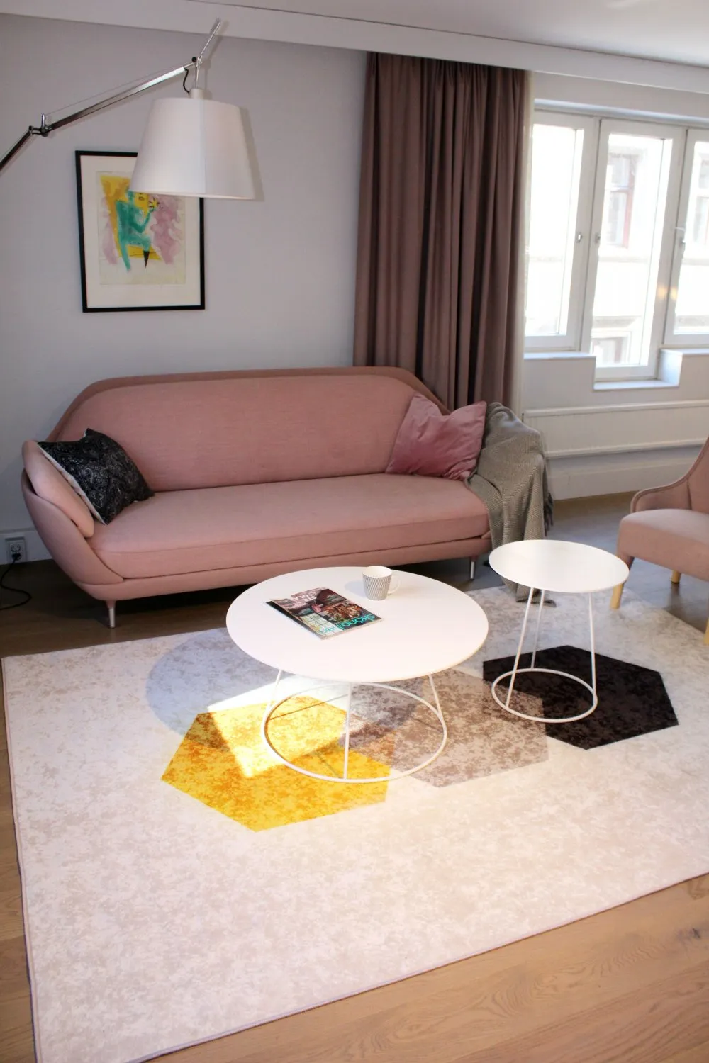 Wilton-tæppe - Helsinki (grå)