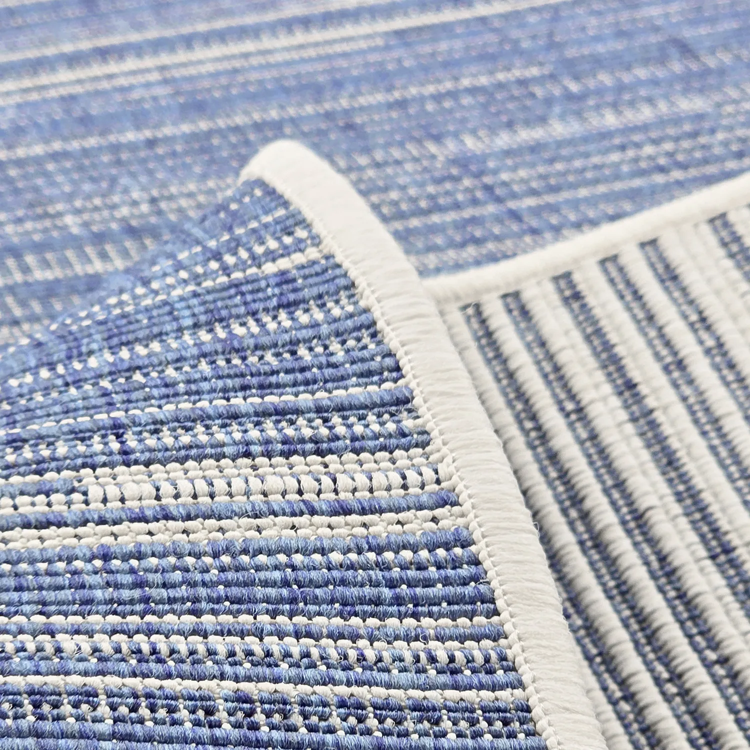 Tæpper til indendørs/udendørs brug - utomhusmatta - Arcata (blå)