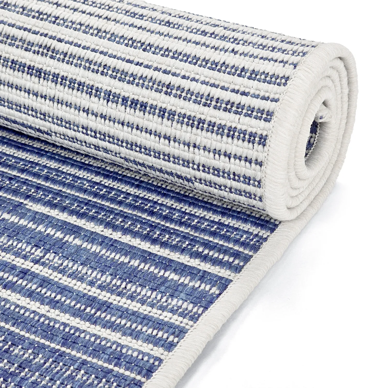 Tæpper til indendørs/udendørs brug - utomhusmatta - Arcata (blå)
