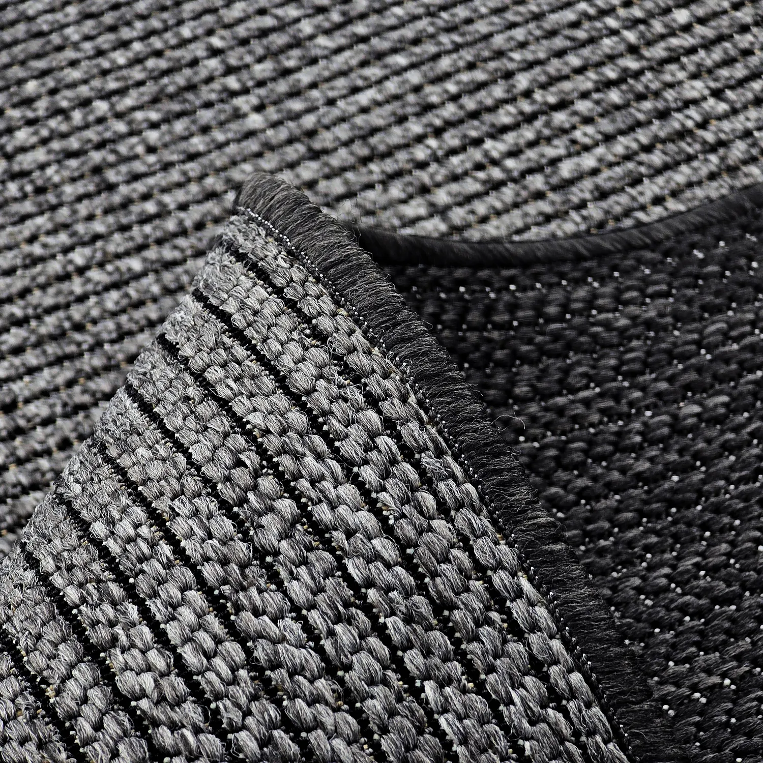 Tæpper til indendørs/udendørs brug - utomhusmatta - Arlo (sort)
