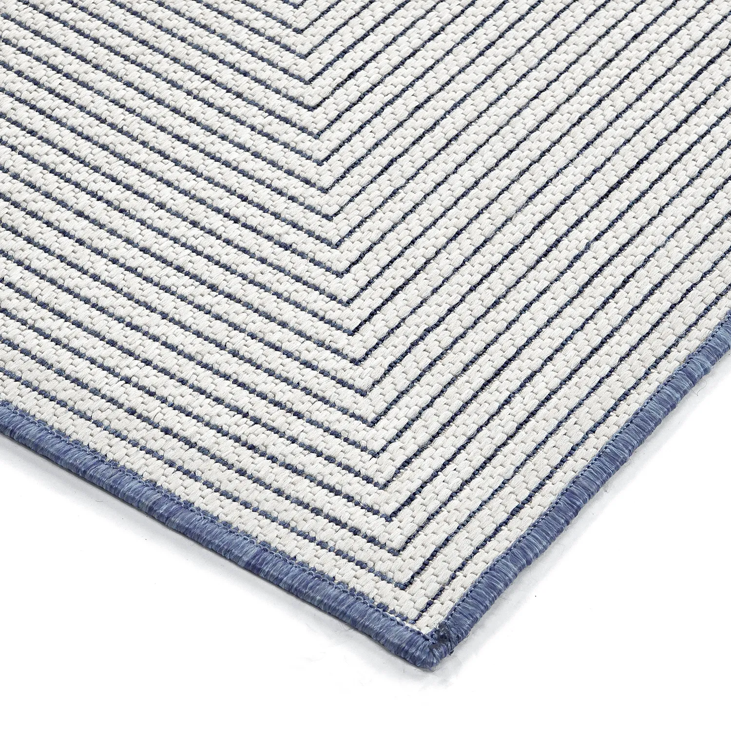 Tæpper til indendørs/udendørs brug - utomhusmatta - Arlo (blå)